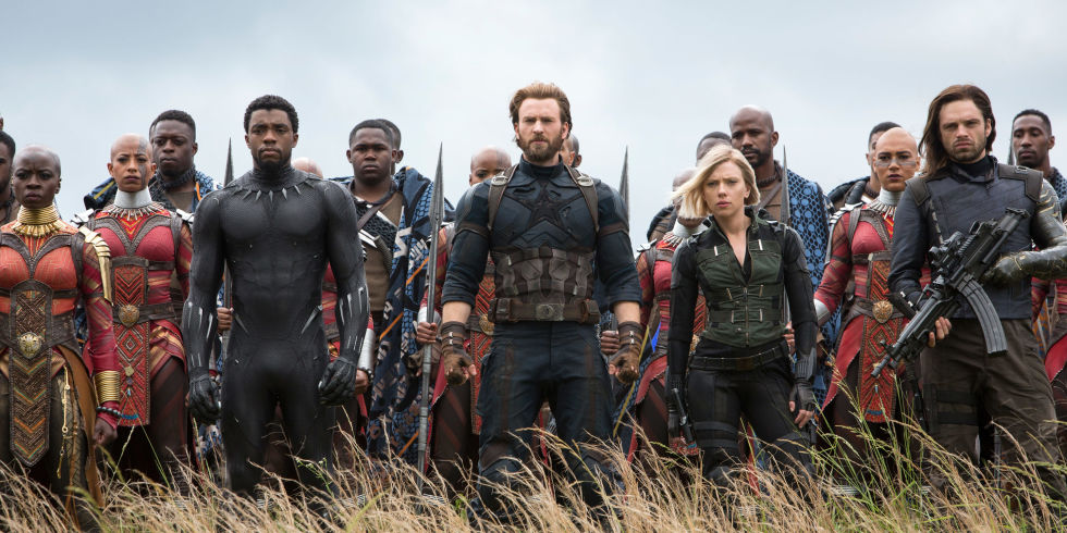 Avengers Infinity War Captain America Black Panther